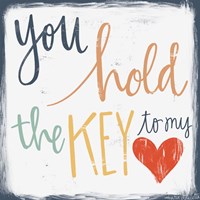 Key to My Heart Fine Art Print