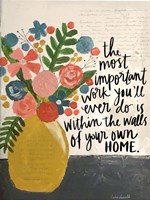 Within the Walls of Your Home Fine Art Print