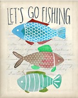 Let's Go Fishing Fine Art Print