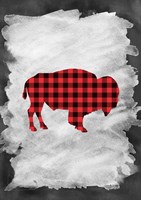 Plaid Buffalo Fine Art Print