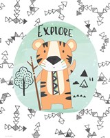 Explore Tiger Fine Art Print
