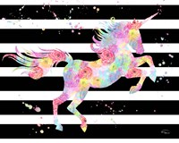 Unicorn Stripes Fine Art Print