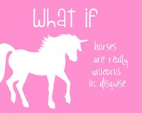 What If Horses Fine Art Print