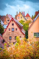 Fall Colors of Rothenburg II Fine Art Print
