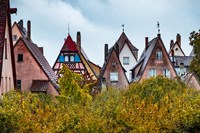 Fall Colors of Rothenburg I Fine Art Print