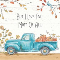 Fall Market IV Fine Art Print