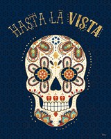 La Vida Loca V Blue Fine Art Print