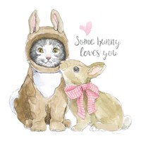 Easter Kitties III Fine Art Print