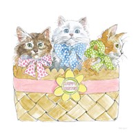 Easter Kitties I Fine Art Print