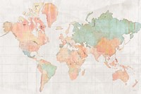 Across the World v5 Fine Art Print