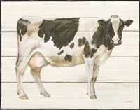 Country Cow VII Fine Art Print