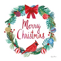Holiday Wreath IV Fine Art Print