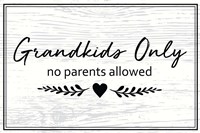 Grandkids Only Fine Art Print