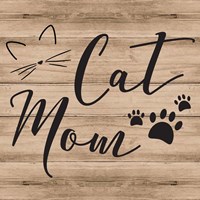 Cat Mom Fine Art Print