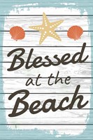 Blessed at the Beach Framed Print
