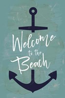 Welcome to the Beach Fine Art Print
