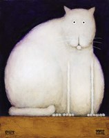 Fat Cat Fine Art Print
