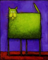 Green Trouble II Fine Art Print