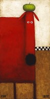Red Dog II Fine Art Print