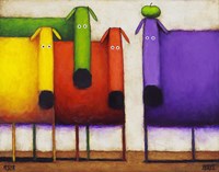 Rainbow Dogs II Fine Art Print