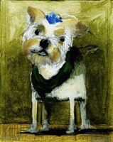 Yorkie Sketch Fine Art Print