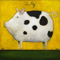 Le Pig 1 Fine Art Print