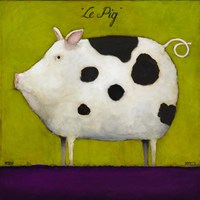 Le Pig II Fine Art Print