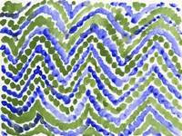 Blue Beads Fine Art Print