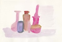 Pink Bottles Fine Art Print