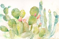 Cactus Garden Landscape Fine Art Print