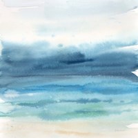 Indigo Seascape I Fine Art Print