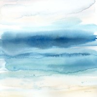Indigo Seascape II Fine Art Print