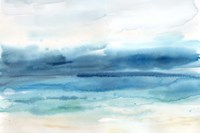 Indigo Seascape Landscape Fine Art Print