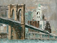 Brooklyn Bridge Cityscape Fine Art Print