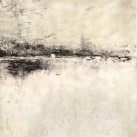 Reflection in Ebony Square Fine Art Print