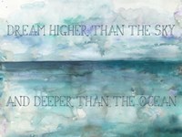 Dream Higher Landscape Fine Art Print
