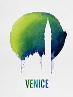 Venice Landmark Blue Fine Art Print