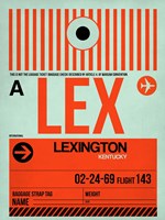 LEX Lexington Luggage Tag I Fine Art Print