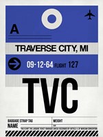 TVC Traverse City Luggage Tag I Fine Art Print