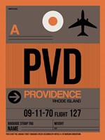 PVD Providence Luggage Tag I Fine Art Print