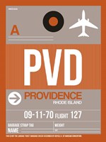 PVD Providence Luggage Tag II Fine Art Print