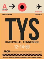TYS Knoxville Luggage Tag I Fine Art Print
