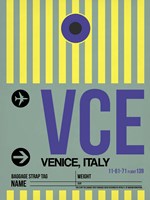 VCE Venice Luggage Tag I Fine Art Print