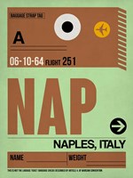 APF Naples Luggage Tag I Fine Art Print