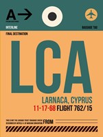LCA Cyprus Luggage Tag I Fine Art Print