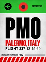 PMO Palermo Luggage Tag I Fine Art Print