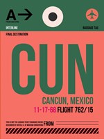 CUN Cuncun Luggage Tag II Fine Art Print