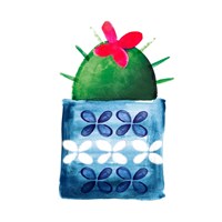 Colorful Cactus IV Fine Art Print