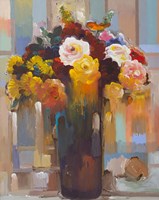 Golden Bouquet Fine Art Print