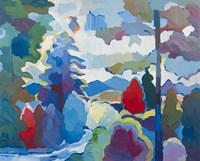 Stream into Consciousness #2 Fine Art Print